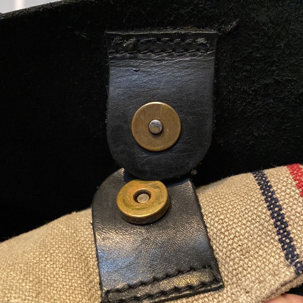 Biba Black Leather Tote - Picture 7 of 11